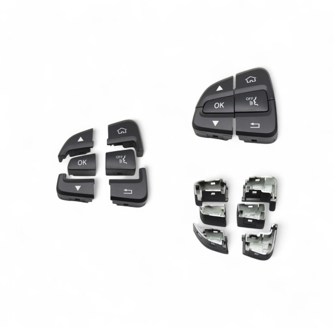 Set de Boutons de Volant multifonction de remplacement pour Mercedes Classe C W205