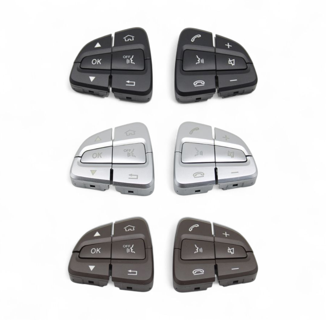 Set de Boutons de Volant multifonction de remplacement pour Mercedes Classe C W205