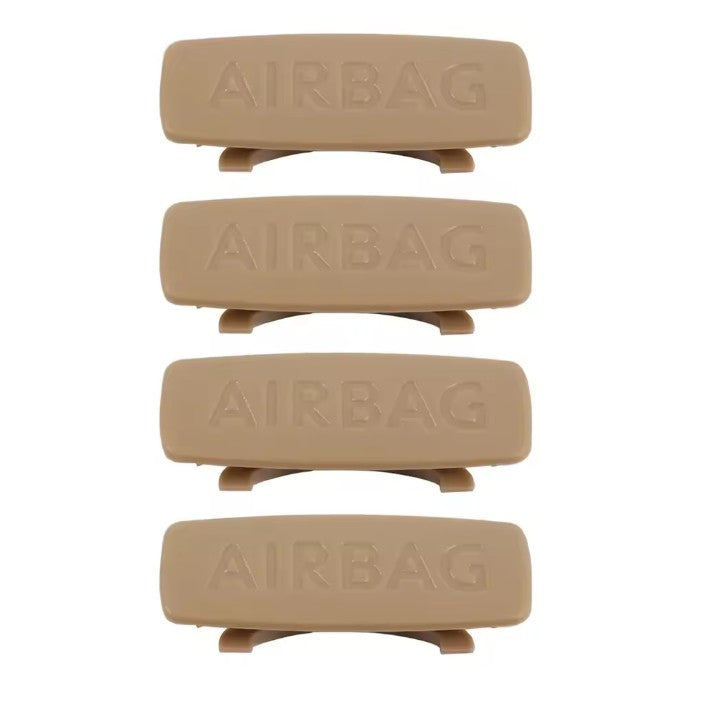 Cache emblème AIRBAG de montant B pour Volkswagen Golf, Passat, CC et Polo
