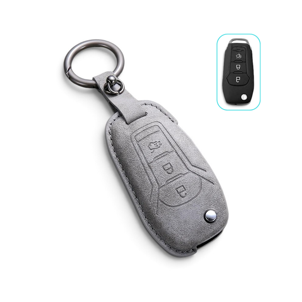 Coque de clé Alcantara pour télécommande Ford