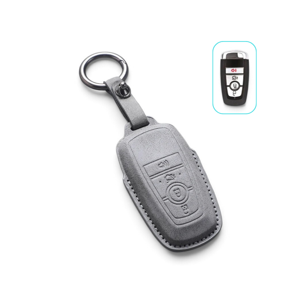Coque de clé Alcantara pour télécommande Ford