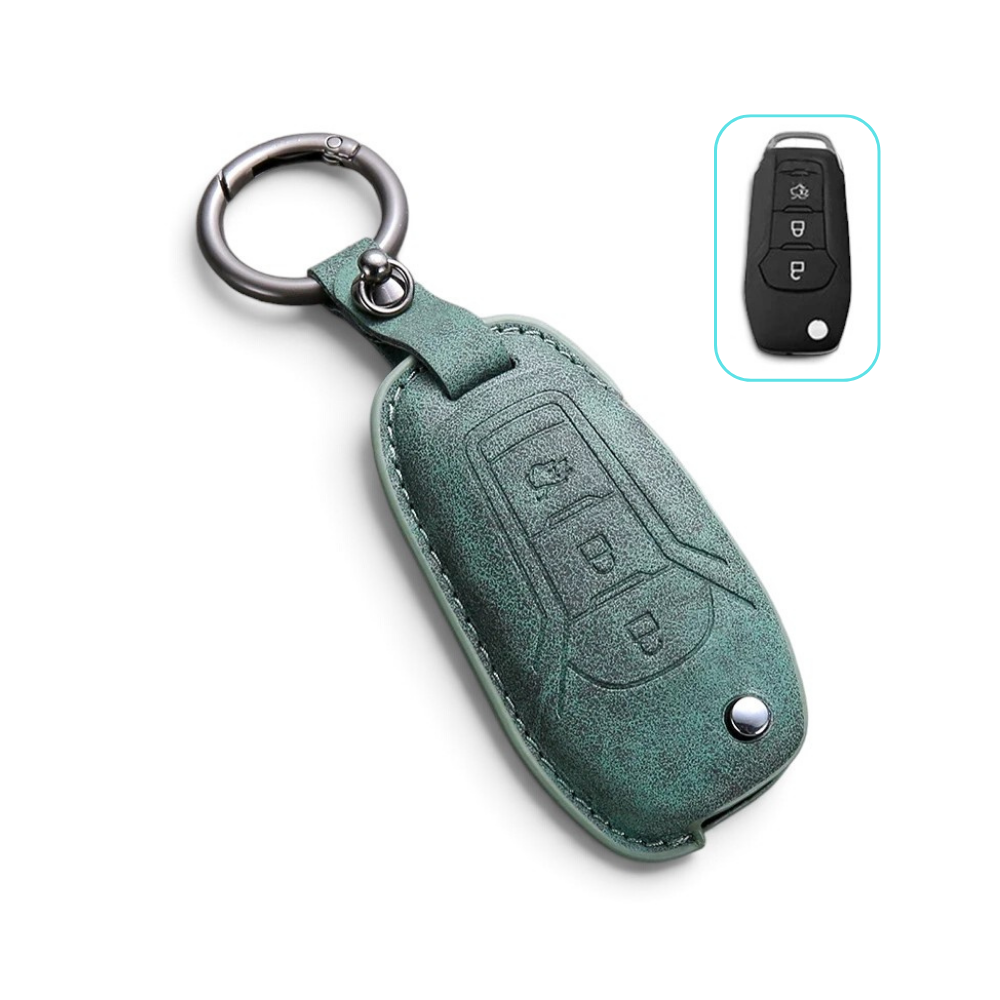 Coque de clé Alcantara pour télécommande Ford