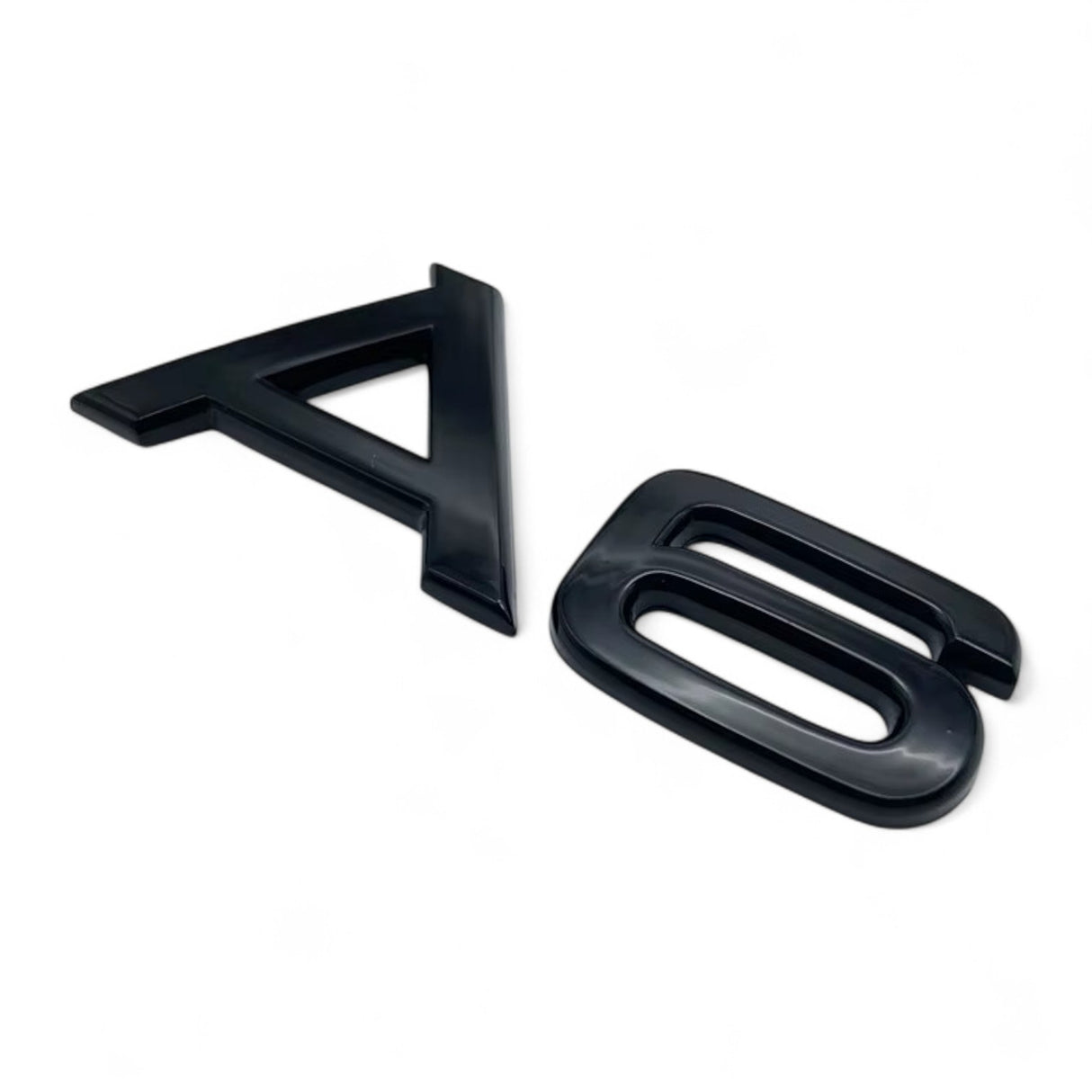 Logo de coffre logo noir Badge AUDI A6 Black Edition