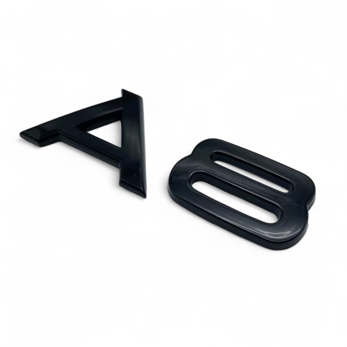 Logo Noir de Coffre Badge AUDI A8 Black Edition