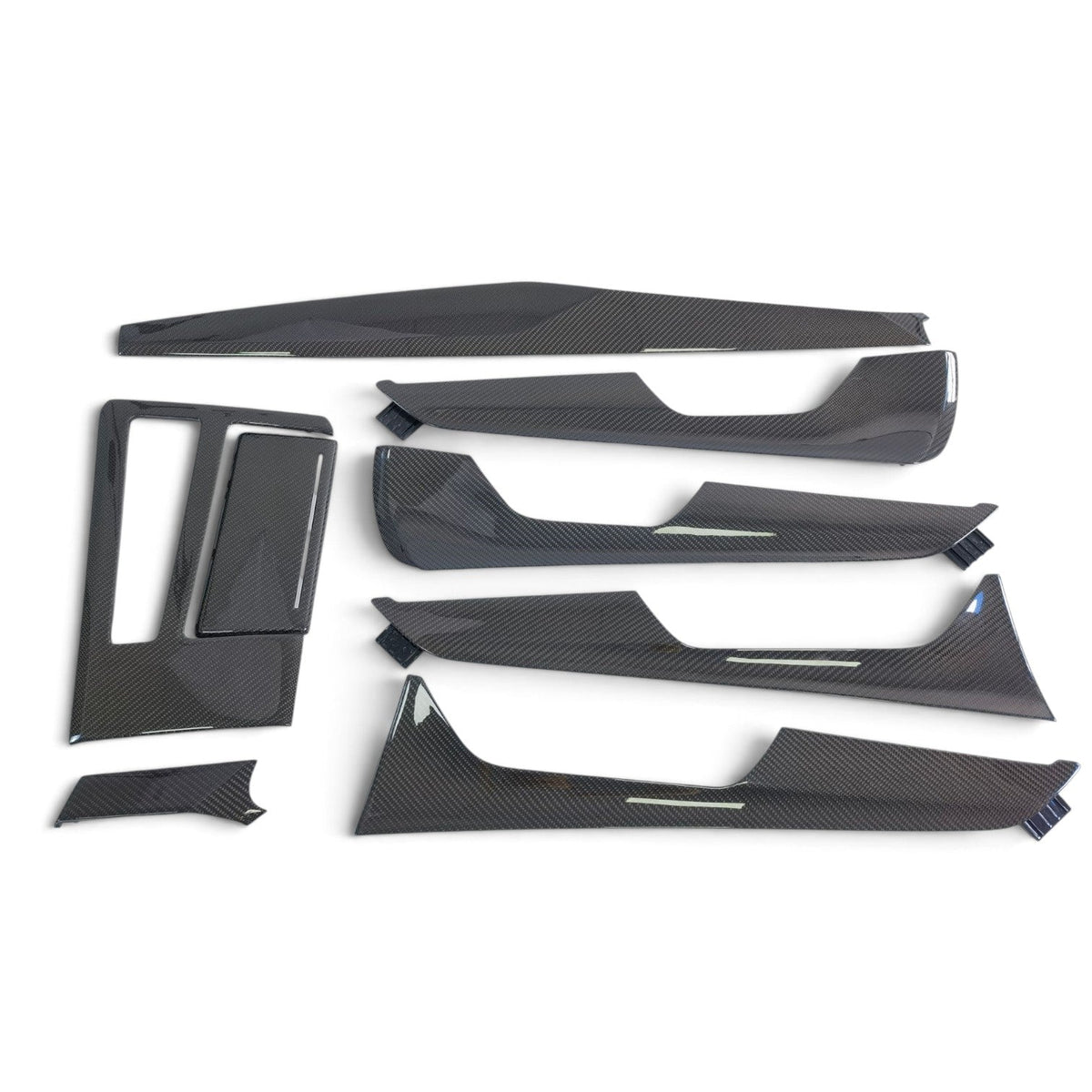 Kit garnitures intérieures fibre de carbone Audi A7 S7 RS7 C8