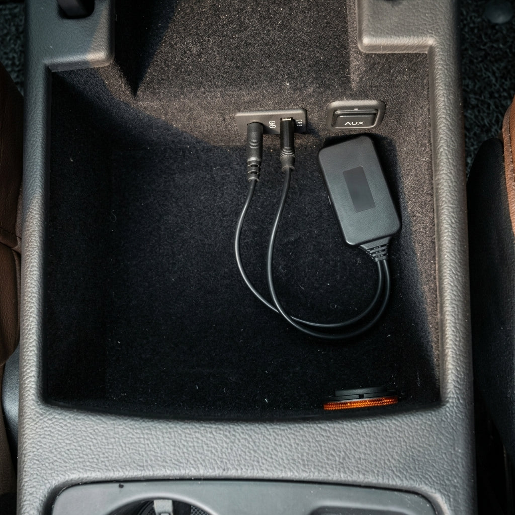 Adaptateur Bluetooth audio USB et AUX pour BMW Série 3 E90, E91, E92 et E93