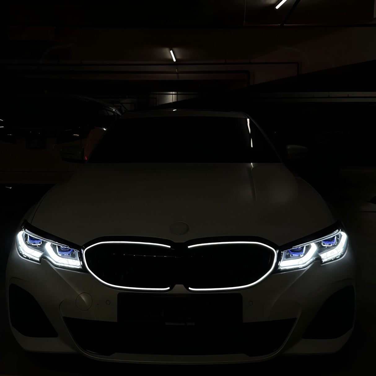 Grilles de calandre LED Noires pour BMW Série 3 G20 (2018 - 2025)