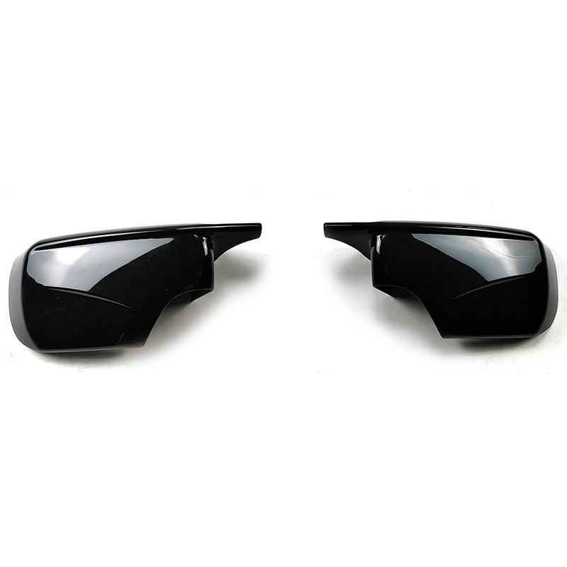 Coques de rétroviseurs type M Performance noires brillantes pour BMW Série 3 E46 (1998 - 2001)