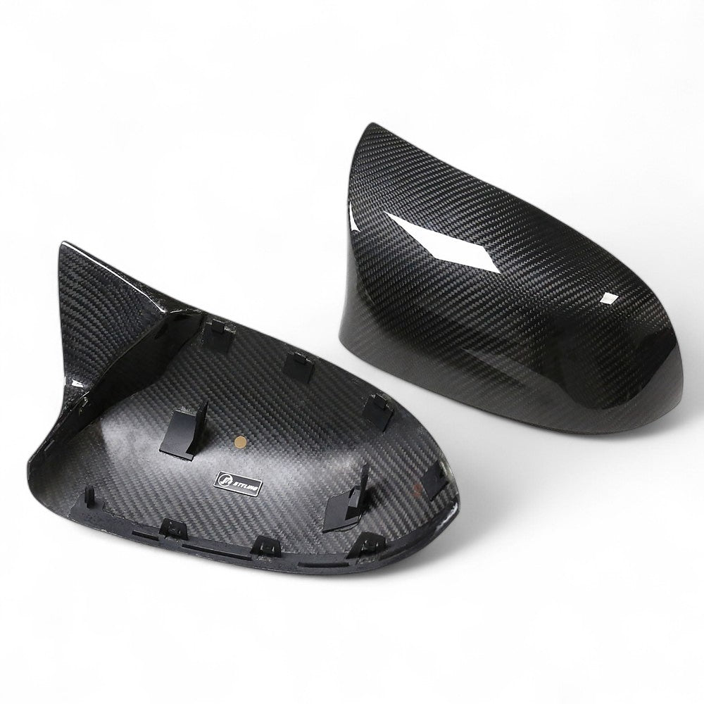 Coques de rétroviseurs type M Performance en fibre de carbone pour BMW X4 F26 (2010 - 2017)