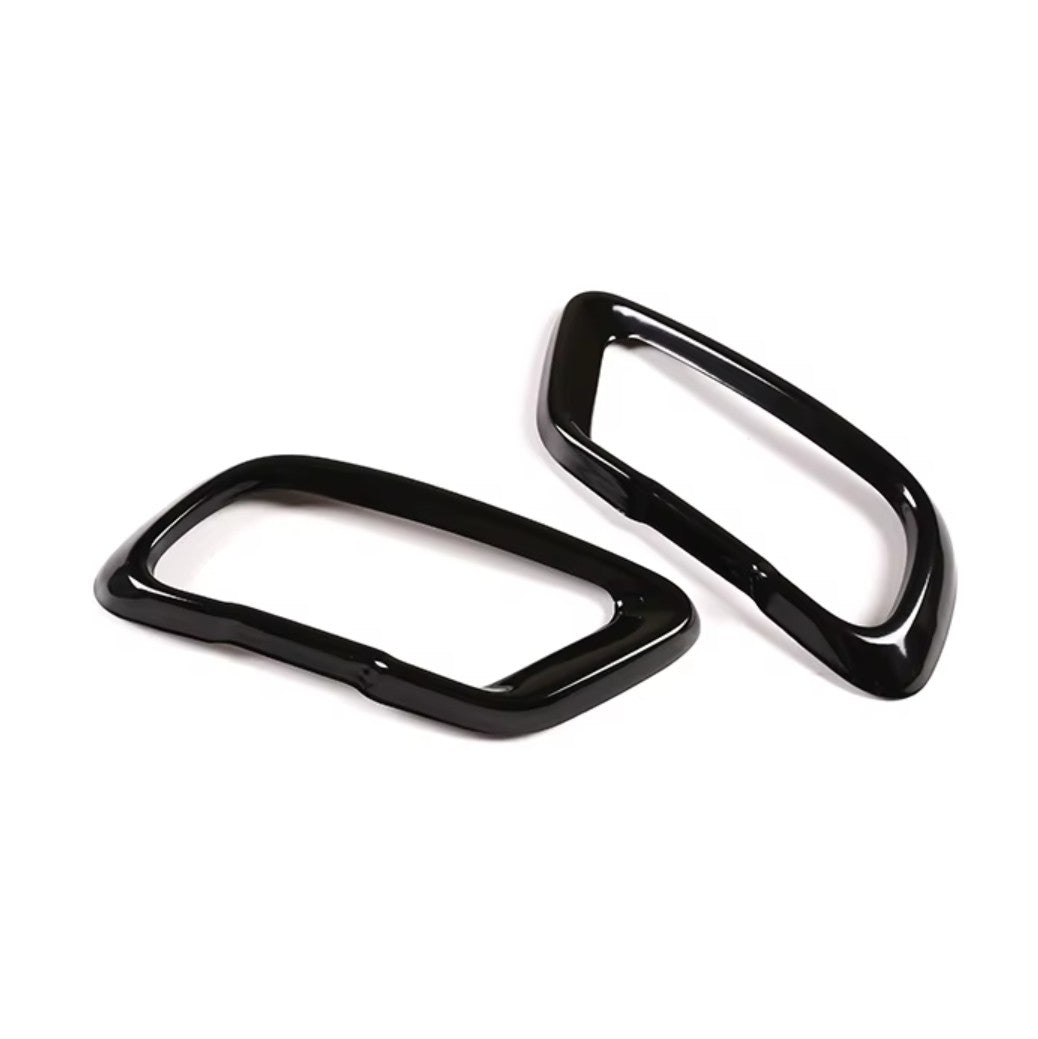 Embouts Sorties Enjoliveurs d'échappements noires BMW M look pour BMW X5 G05, X6 G06 et X7 G07