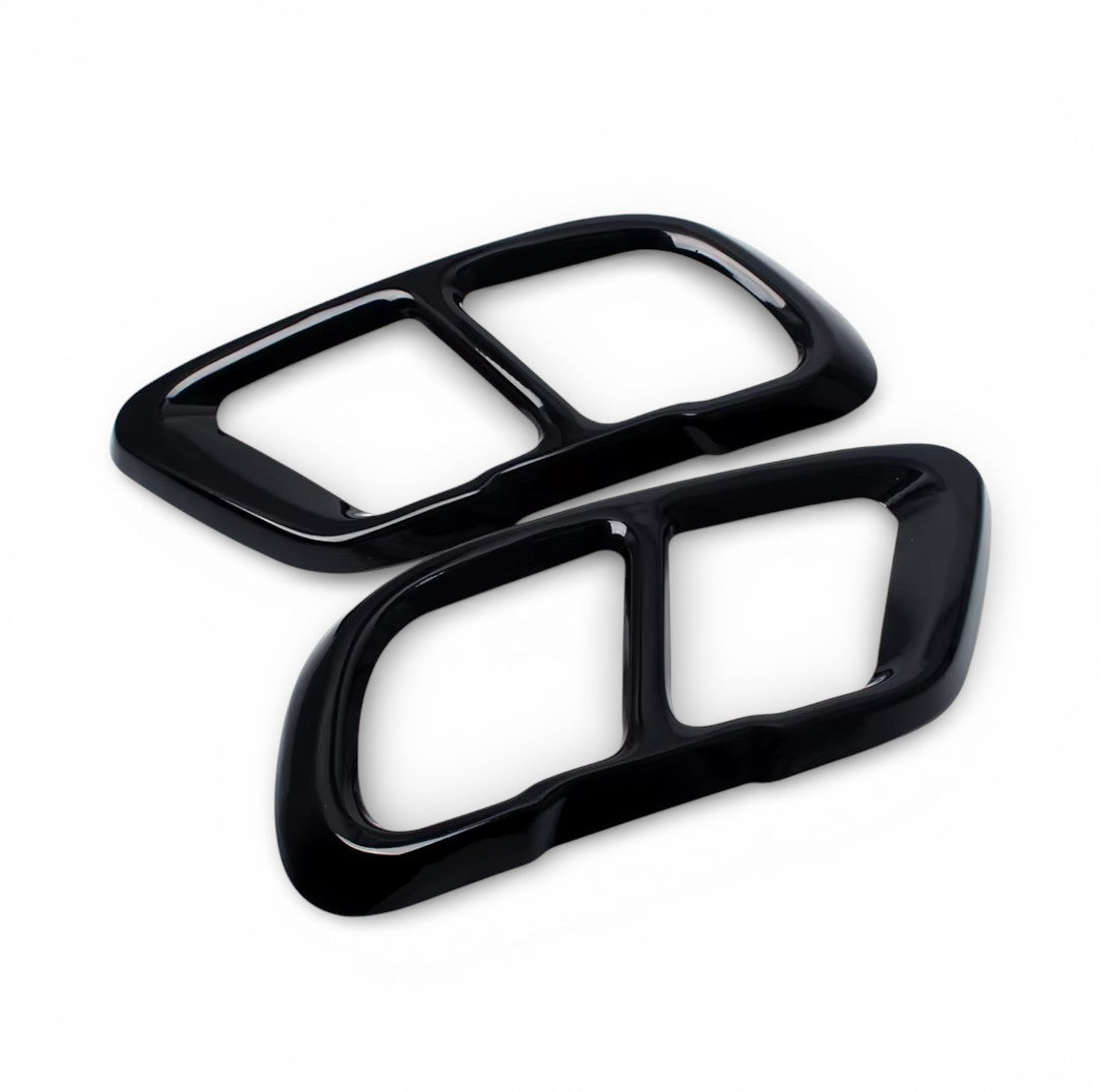 Embouts Sorties Enjoliveurs d'échappements noires BMW M look pour BMW X5 G05, X6 G06 et X7 G07