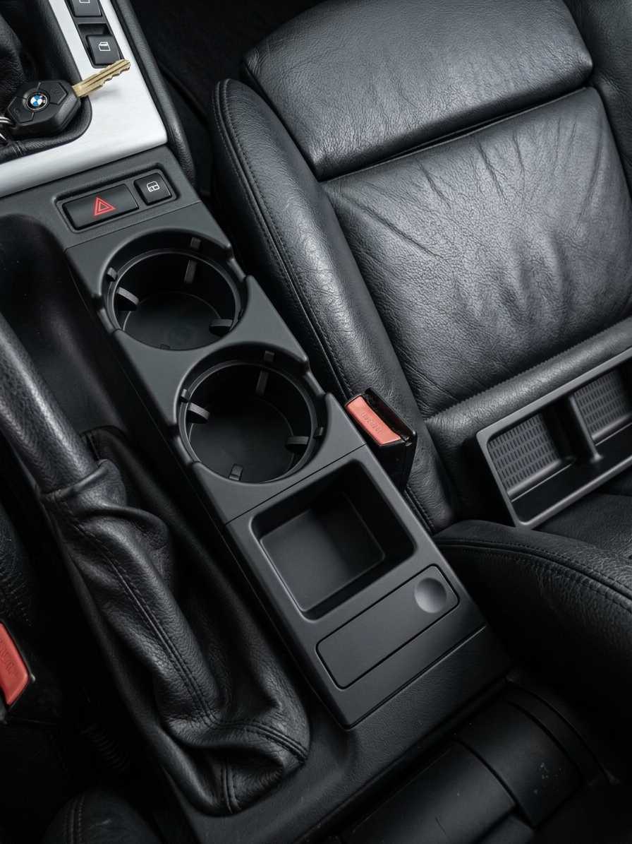 Porte-gobelet avant de console centrale pour BMW Série 3 E46