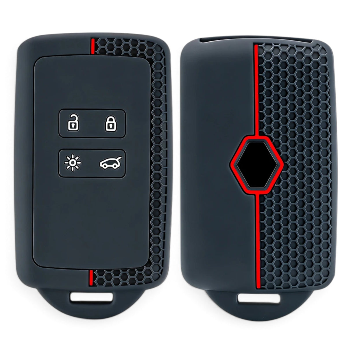 Coque de Clé Renault & Dacia en Silicone – Housse de Protection pour Télécommande Renault
