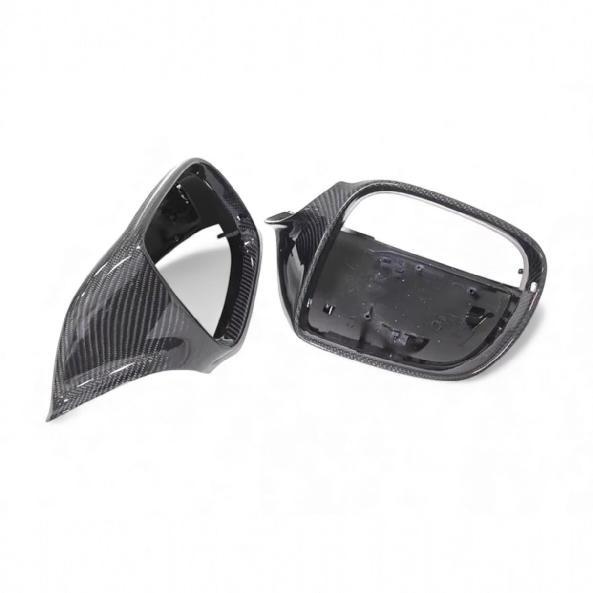 Audi A4, S4, RS4 B9 (2017-2022) - Glossy black mirror covers