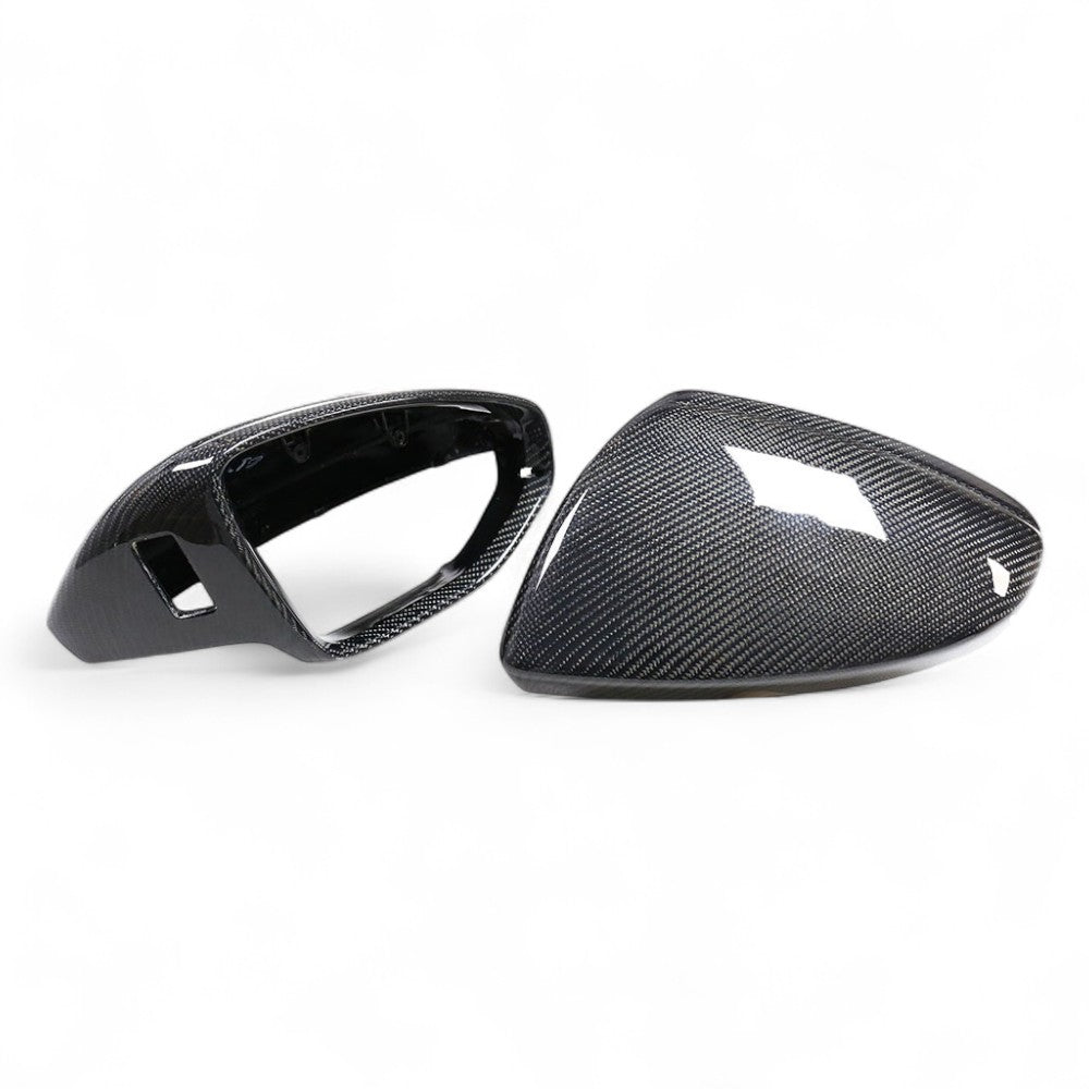 Coques de rétroviseurs Performance en Fibre de Carbone pour Audi A7 S7 RS7 C8 (2018 à 2025)