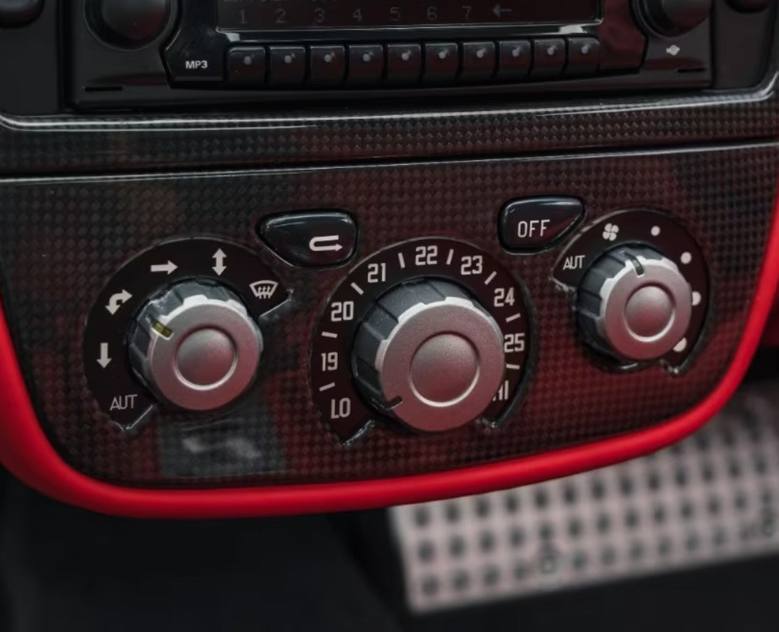 Rénovation des Boutons Collants Soft Touch pour Ferrari F430 (2004 à 2009)