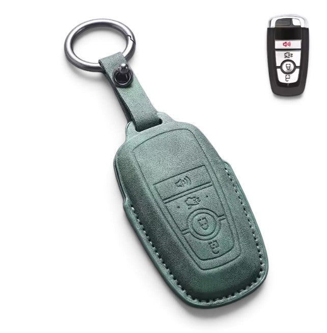 Coque de clé Alcantara pour télécommande Ford