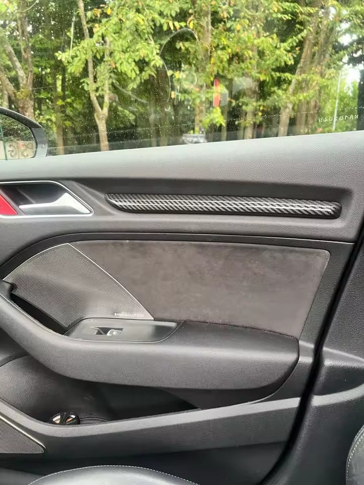 Pack Garnitures Intérieures type Carbone pour AUDI A3, S3 et RS3 8V (2012 - 2020)