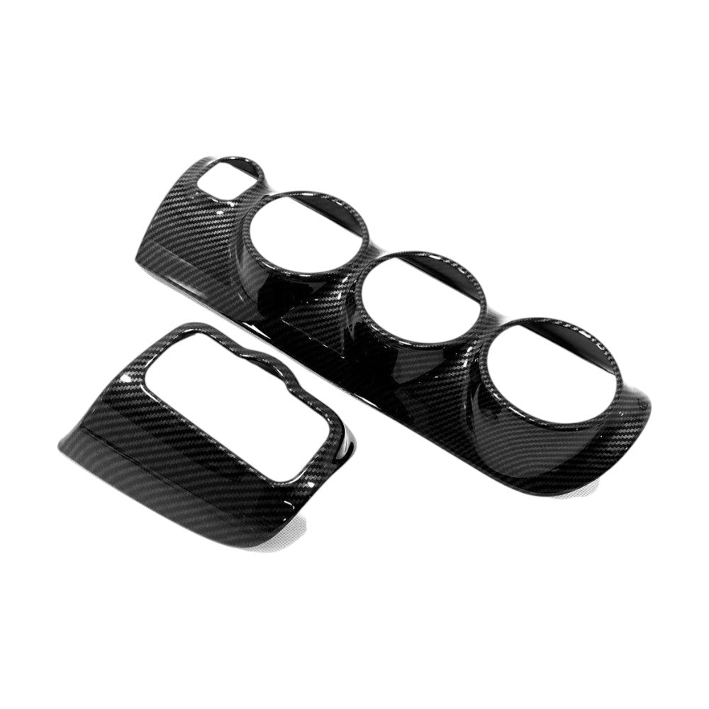 Inserts intérieurs de Portes Tableau de Bord Console Centrale Look Carbone pour Mercedes Classe A W177 et CLA C118 (2018 à 2023)