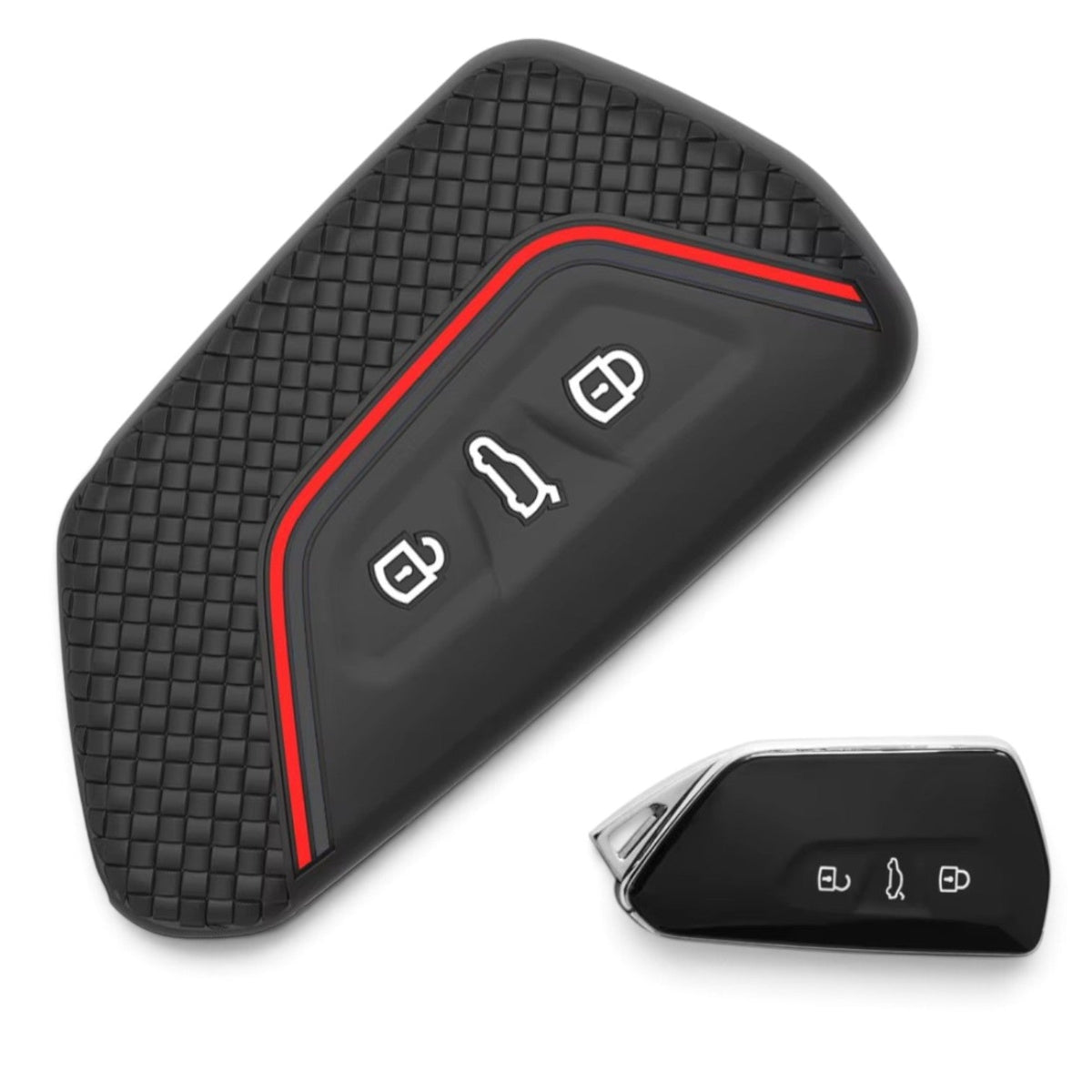 Coque de clé en silicone pour Volkswagen