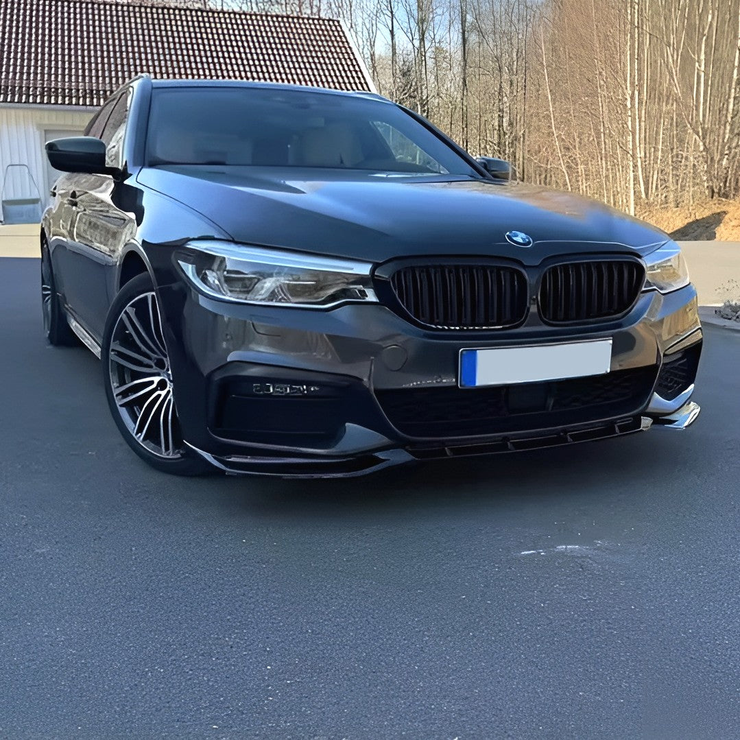 Lame avant de pare-choc avant splitter pour BMW Série 5 G30 (2018 à 2023)