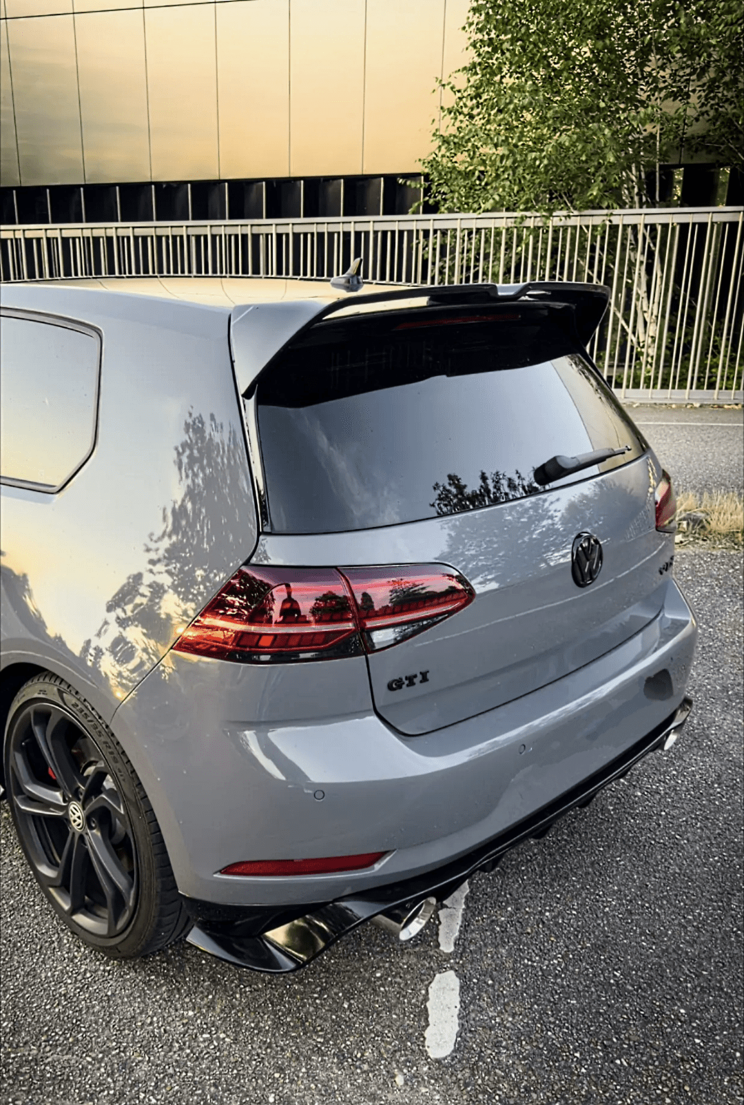 Golf GTI, GTD et GOLF R Aileron de coffre Becquet pour VW GOLF 7 7.5 (2012-2021)
