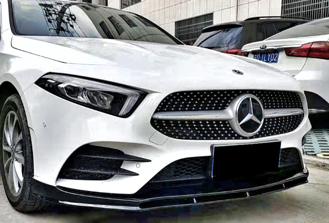 Lame avant splitter pare-choc pour Mercedes Classe A W177 (2018 à 2023)