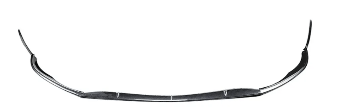 Look fibre de carbone / Mercedes C63 AMG Lame avant splitter pare-choc pour Mercedes Classe C 63 AMG W205 C205 (2015 à 2022)