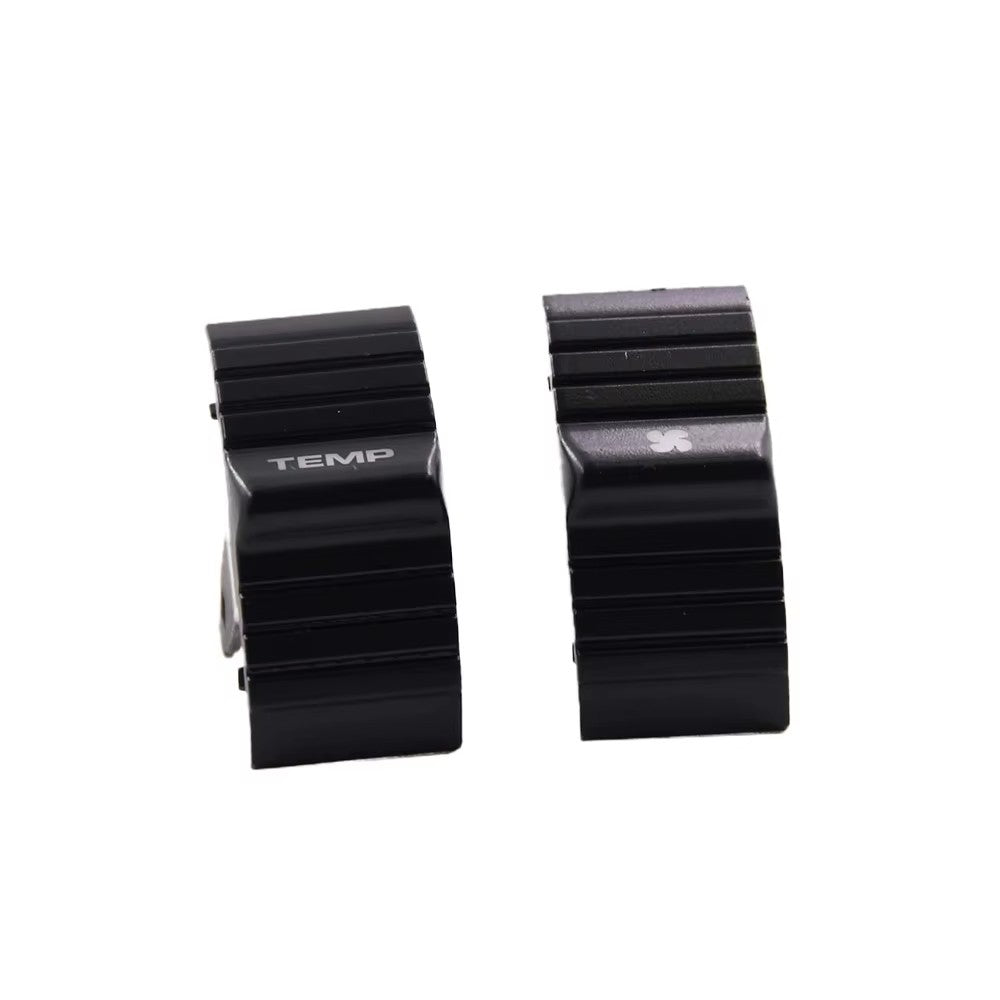 Volume and Climate Control Knobs for Porsche Boxster II 987 (Set of 2) - 2005 to 2008