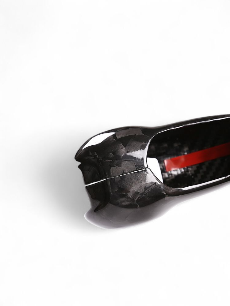 Pommeau sélecteur levier de vitesse PDK en fibre de carbone pour Porsche Boxster 981 - 2013 à 2016