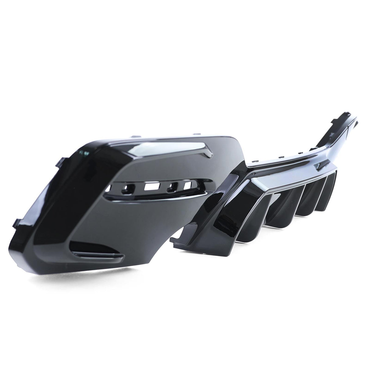 Diffuseur de pare-choc arrière type M Performance pour BMW Série 1 F20 (2011 à 2018)