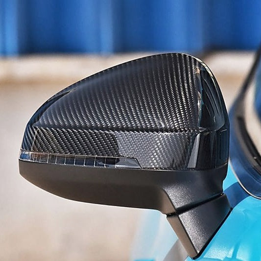 Coques de rétroviseurs finition Carbone pour Audi A4 B9 (2017 - 2022)