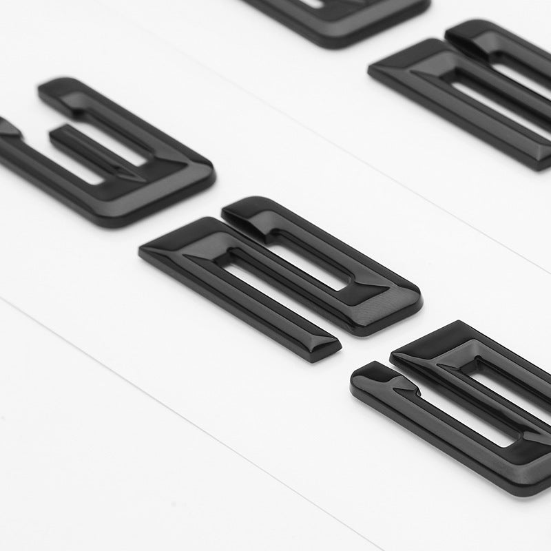 Logo de coffre Noir Badge BMW Série 3 E36 E46 E92 F30 318i 320i 323i 325i 328i 330i 335i 318d 320d 325d 330d
