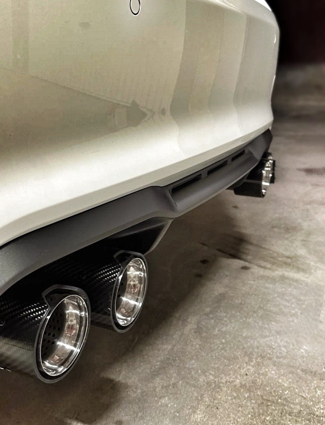 Embout Sortie d'échappement fibre de carbone BMW M look