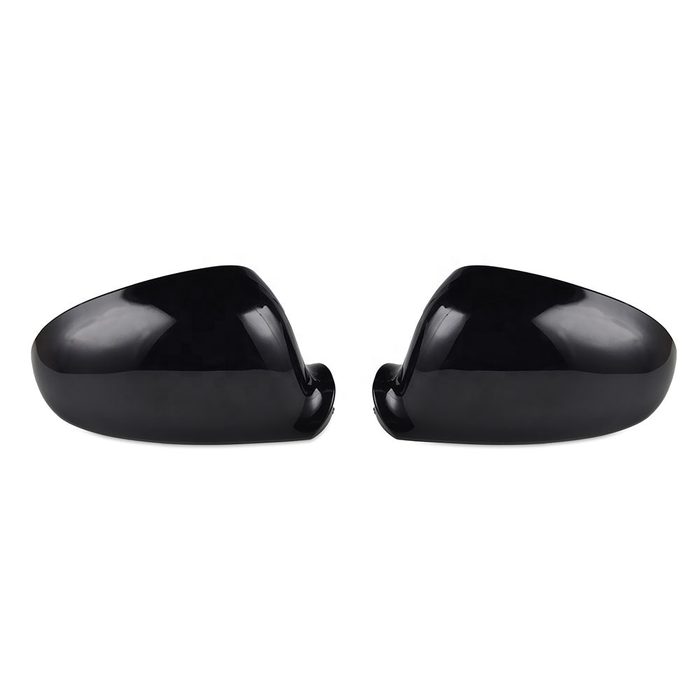 Coques de rétroviseurs noires brillantes pour VW Golf 5 (2003 - 2008)