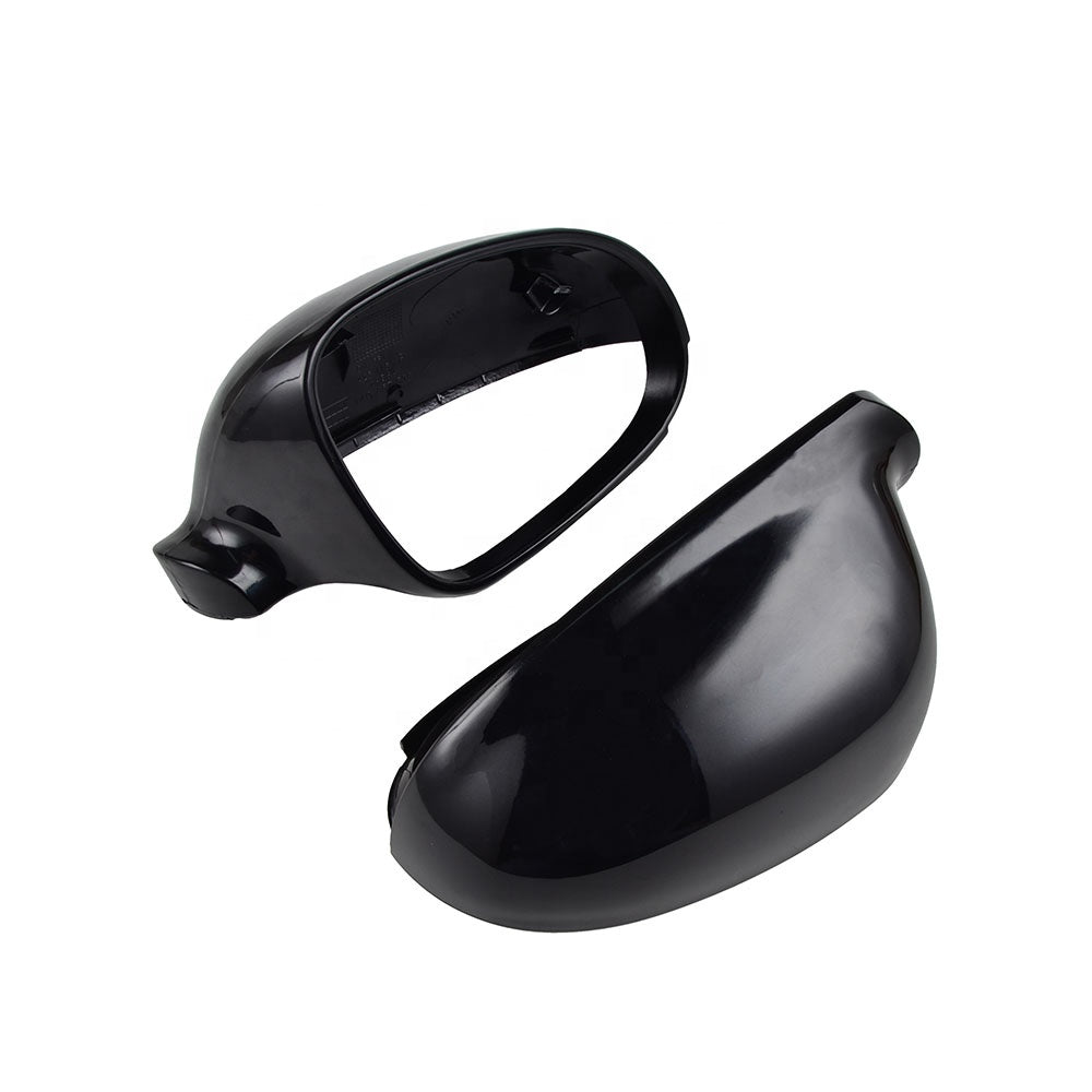 Coques de rétroviseurs noires brillantes pour VW Golf 5 (2003 - 2008)