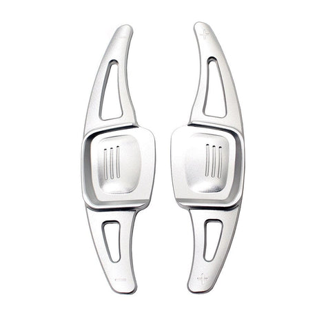 Argent Palettes au volant en Aluminum pour VW Golf 8