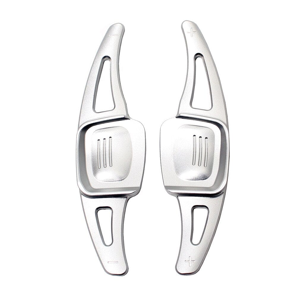 Argent Palettes au volant en Aluminum pour VW Golf 8