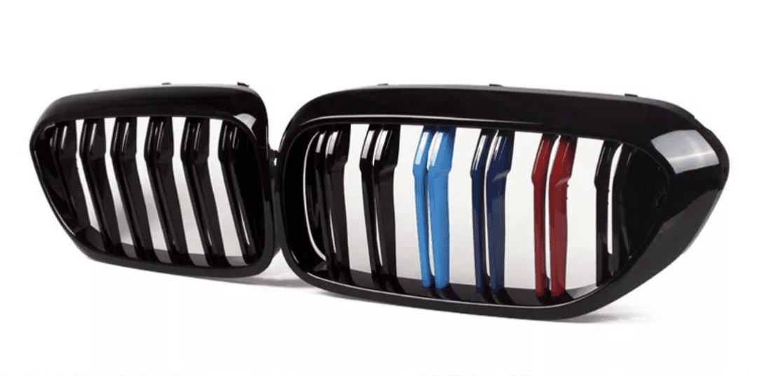 BMW Série 5 G30 - Grilles de calandre noires Motorsport type M5 Competition