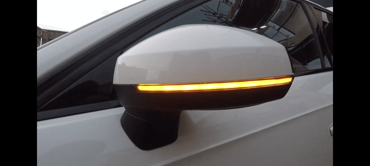 Hacreyatu Indicateur de miroir à LED Clignotants dynamiques pour A-udi A4 A5 A3 8P B8.5 S5 RS3 RS4 RS5