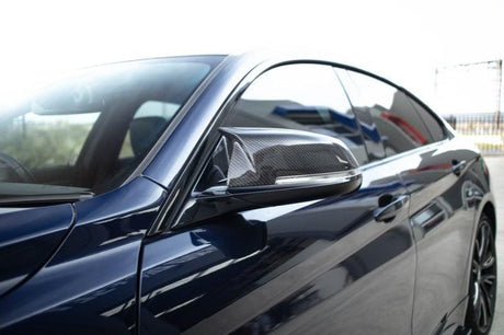 Coques de rétroviseurs type M4 Competition Carbone BMW Série 4 F32 (2012-2020) BMW Série 4 F32 - Coques de rétroviseurs type M Performance carbone (2012 - 2020)