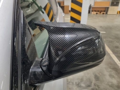 Coques de rétroviseurs type M Performance en fibre de carbone pour BMW X3 F25 (2010 - 2017)