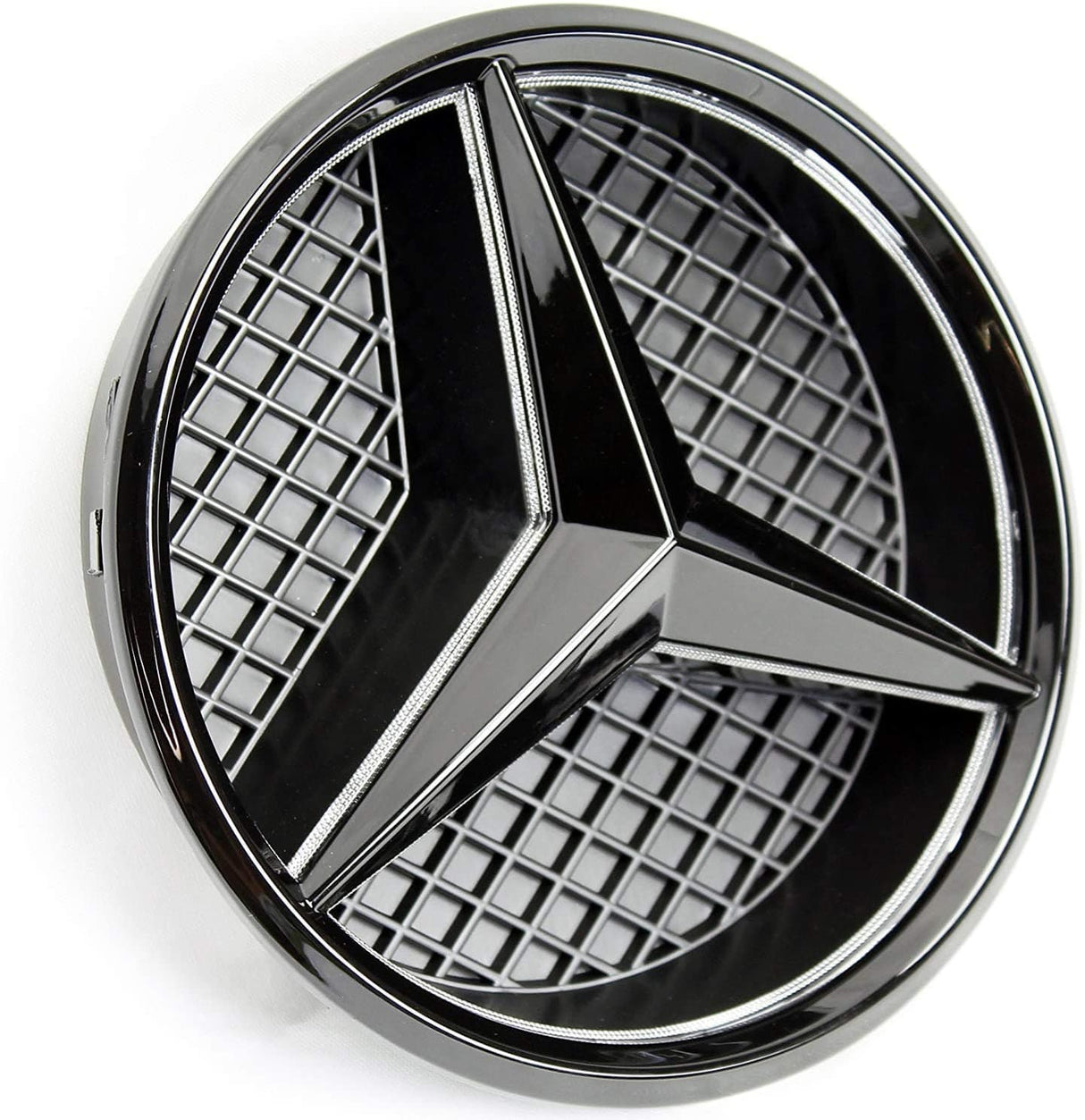 Emblème de calandre logo Mercedes-Benz Noir