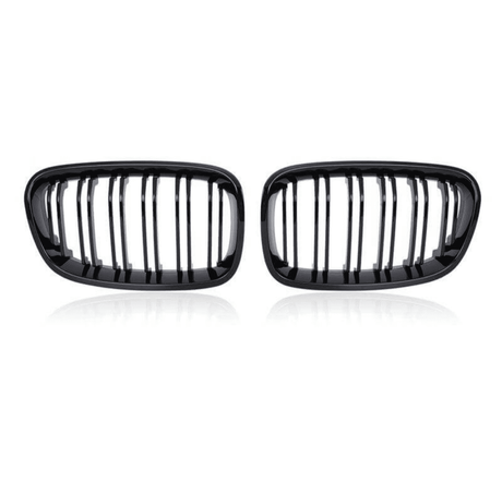 Grilles de calandre noires BMW Série 1 F20 type M Performance (2011-2019) BMW Série 1 F20 - Grilles de calandre noires type M Performance (2011 - 2019)