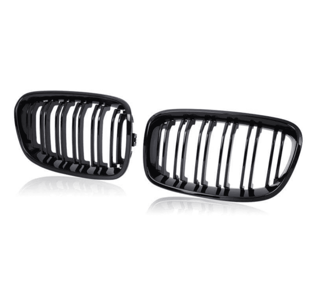 Grilles de Calandre Noir Brillant BMW Série 1 F20 F21 look M Performance (2011-2019)