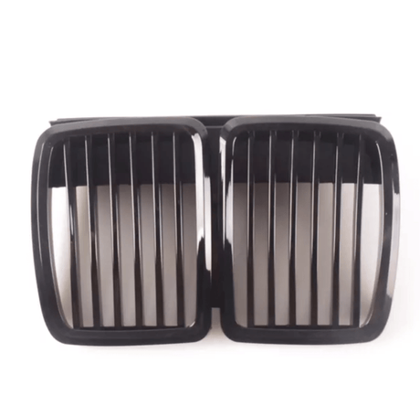 Noir brillant Grilles de calandre noires BMW Série 3 E36 type M3 (1992-1999) BMW Série 3 E30 (1983-1991) - Grilles de calandre noires type M3