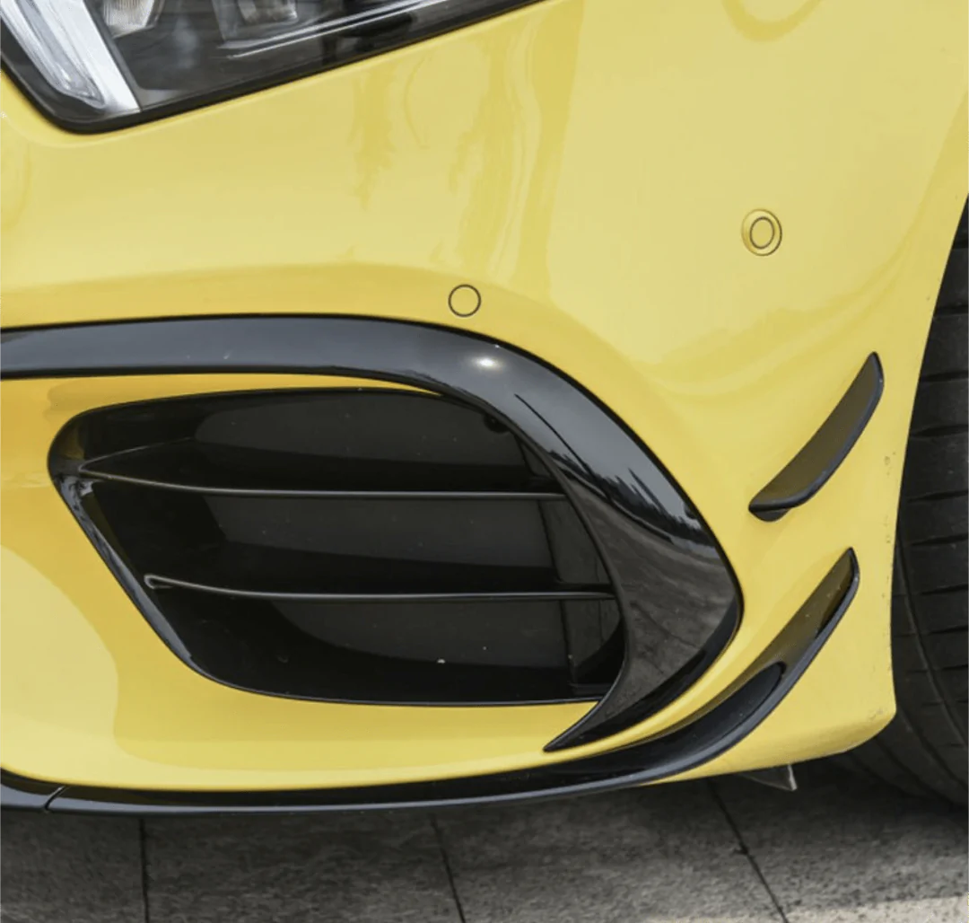 Lame avant et flaps pack A45s AMG Aero pour Mercedes Classe A W177 (2018 - 2025)
