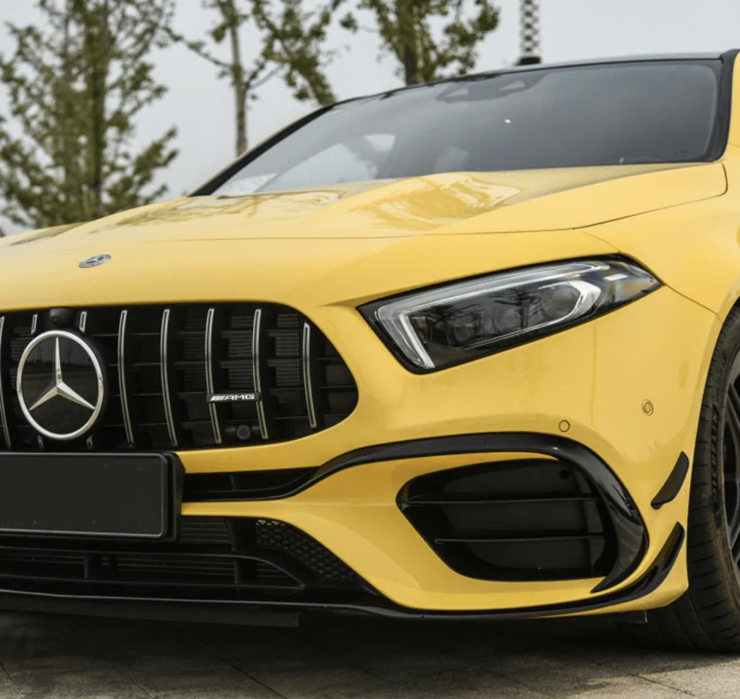 Lame avant et flaps pack A45s AMG Aero pour Mercedes Classe A W177 (2018 - 2025)