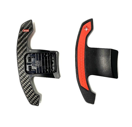 Rouge / BMW Génération G Palettes au volant Carbone type BMW M Competition