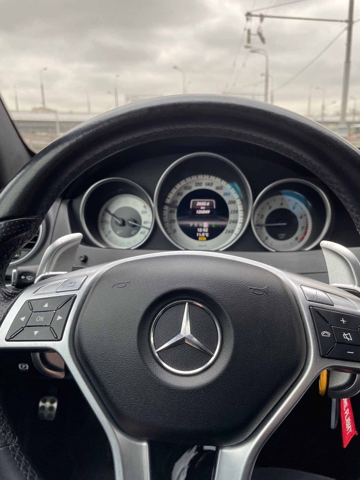 Palettes au volant en Aluminium AMG Mercedes-Benz (2014-2019)